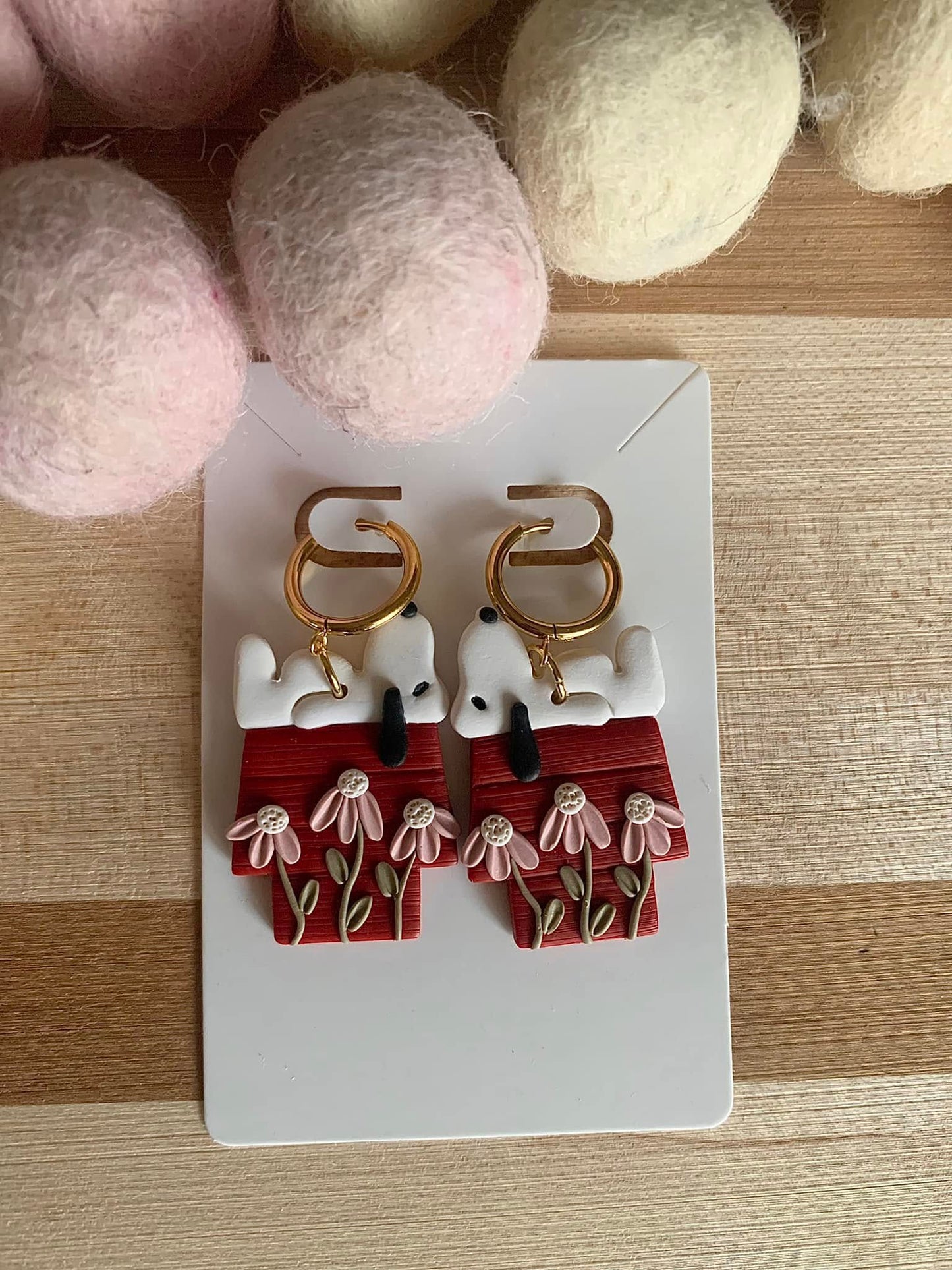 Snoopy Valentine Dangles