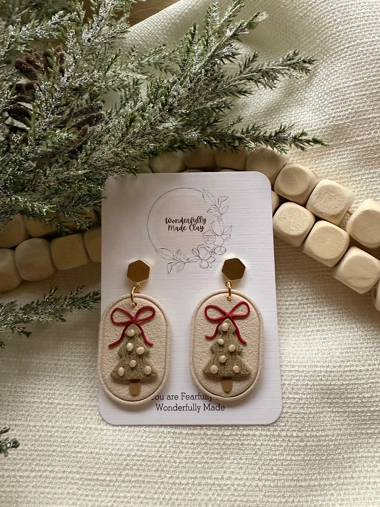 Christmas Trees with Bow