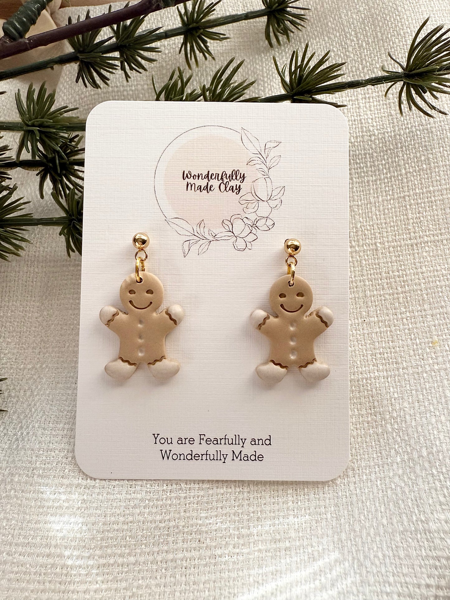 Gingerbread Men with Ball Posts