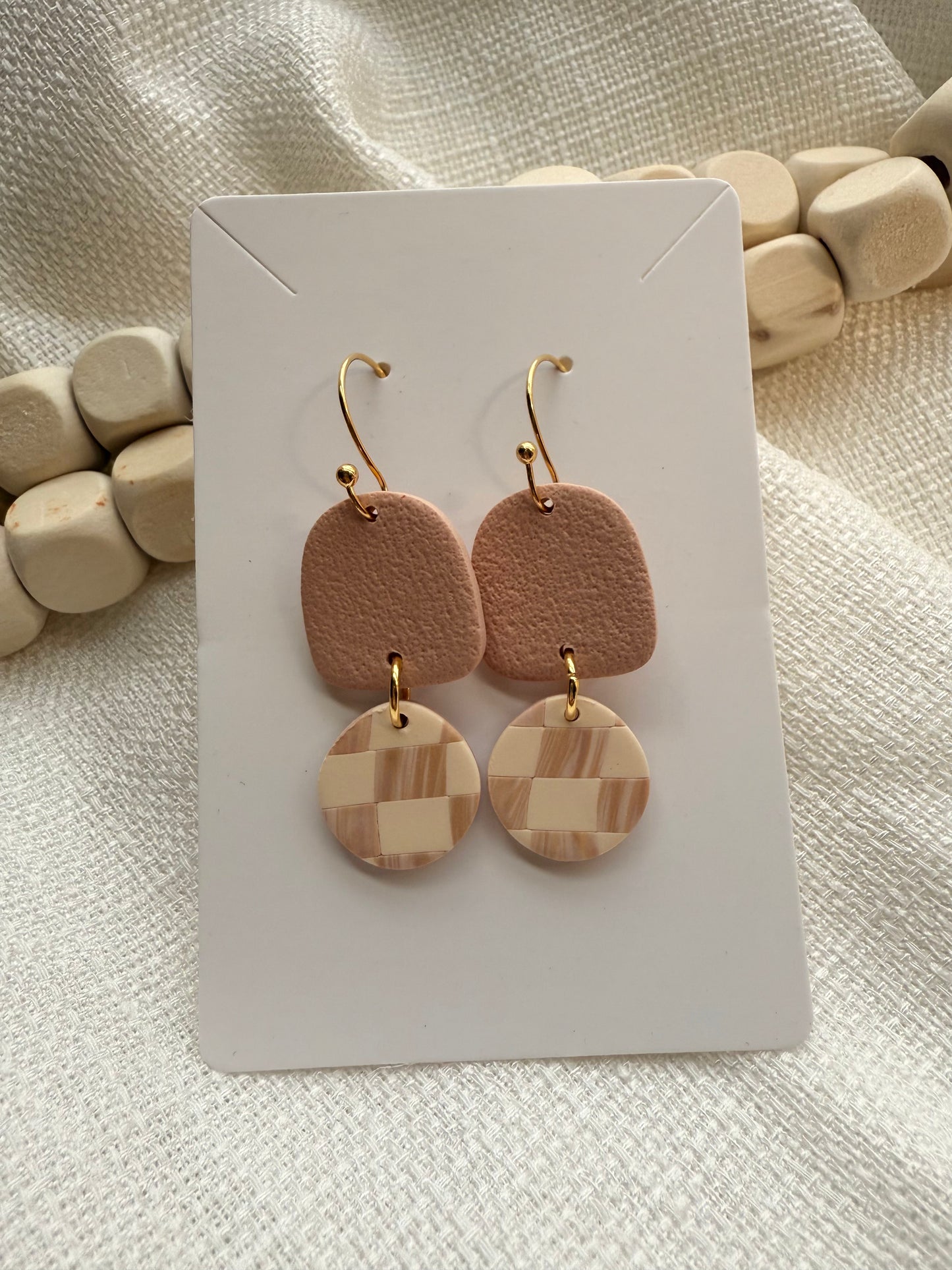 Pink Organic Checkered