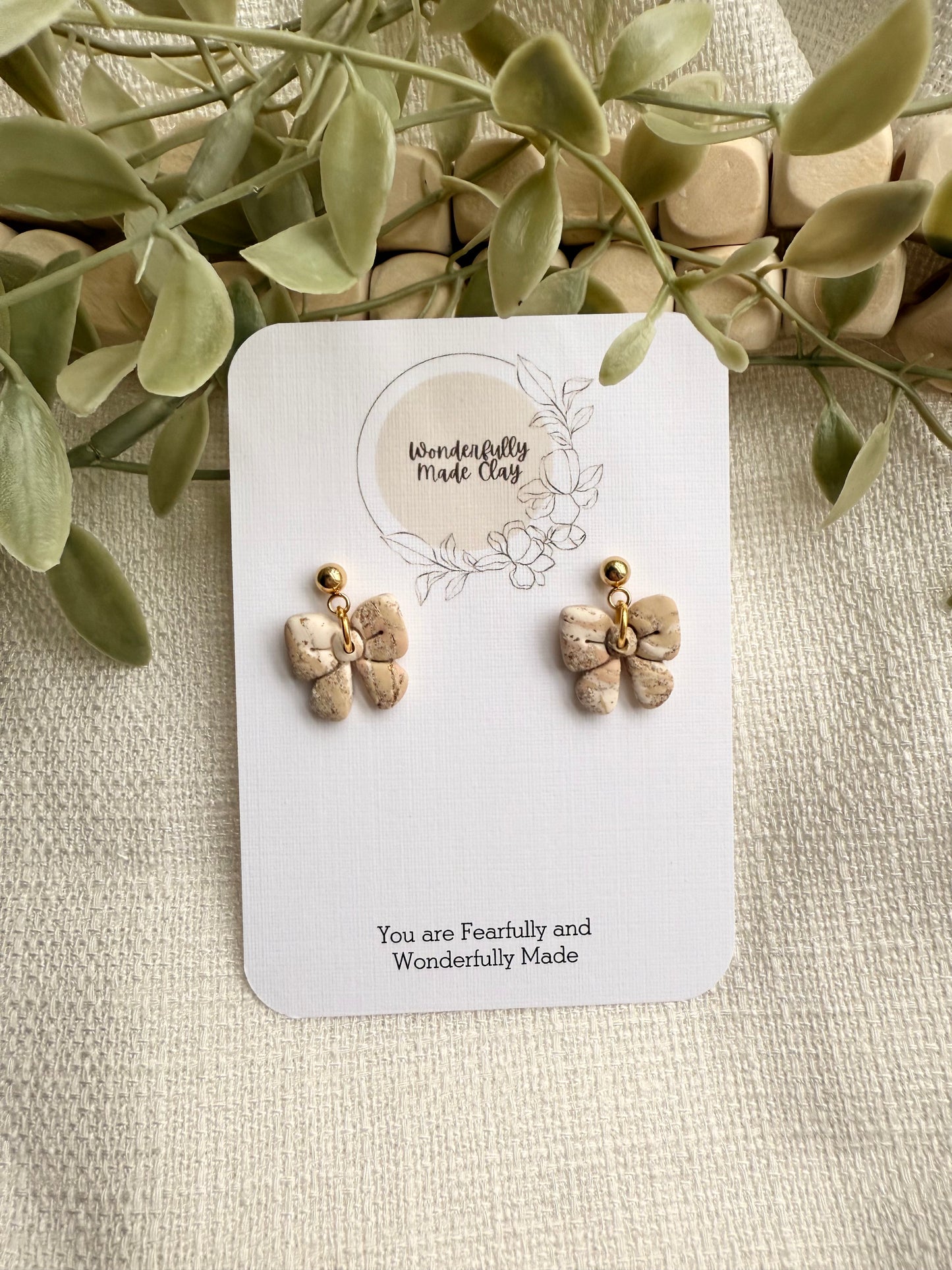 Pink Bows with White Posts