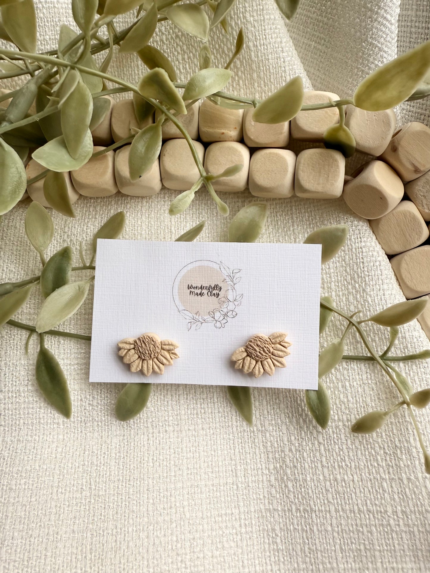 Mini Sunflower Studs