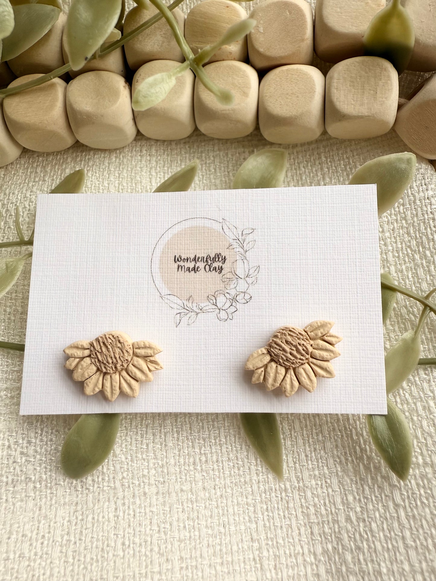 Mini Sunflower Studs