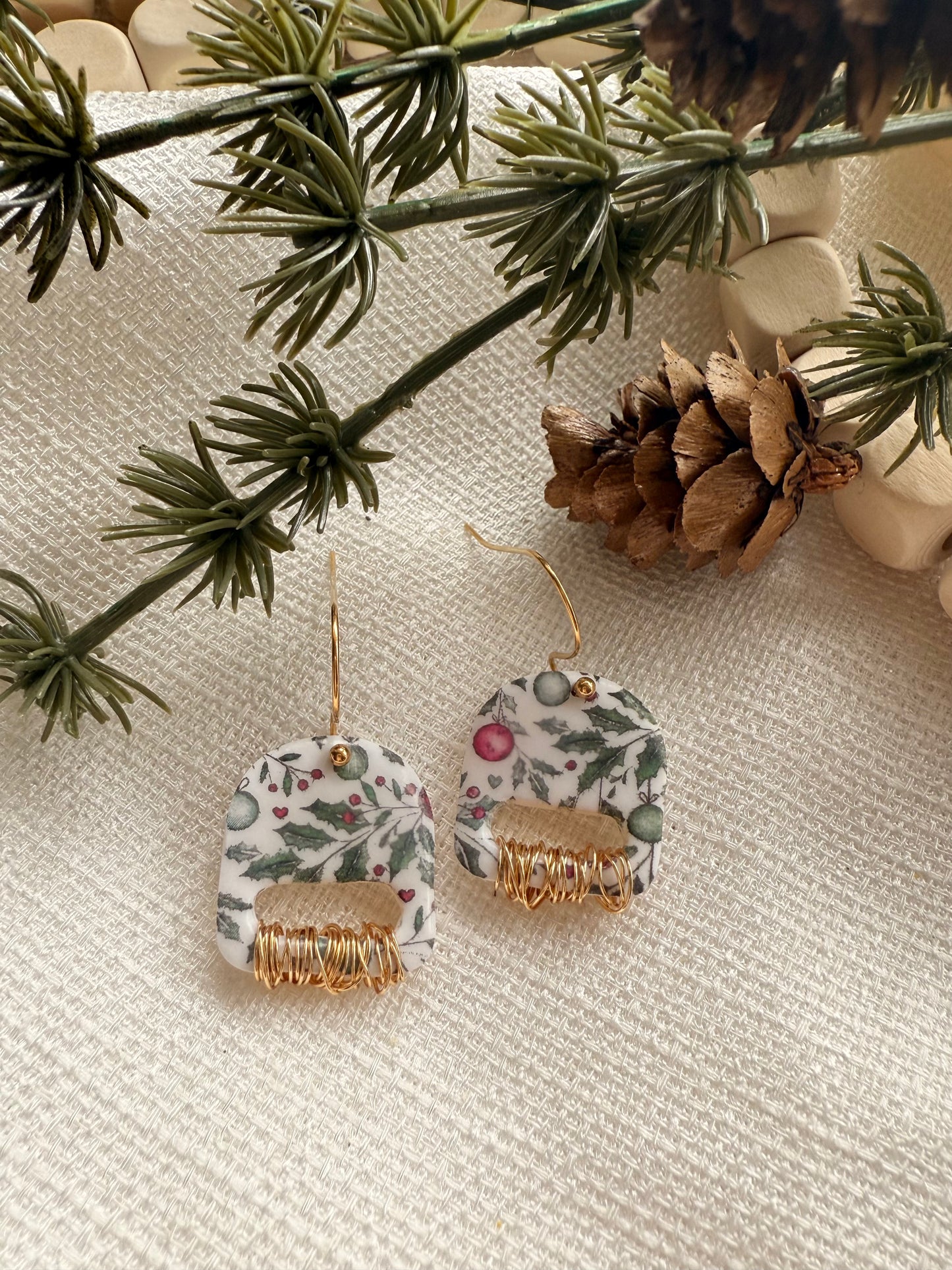 Ornament Dangles with Hooks