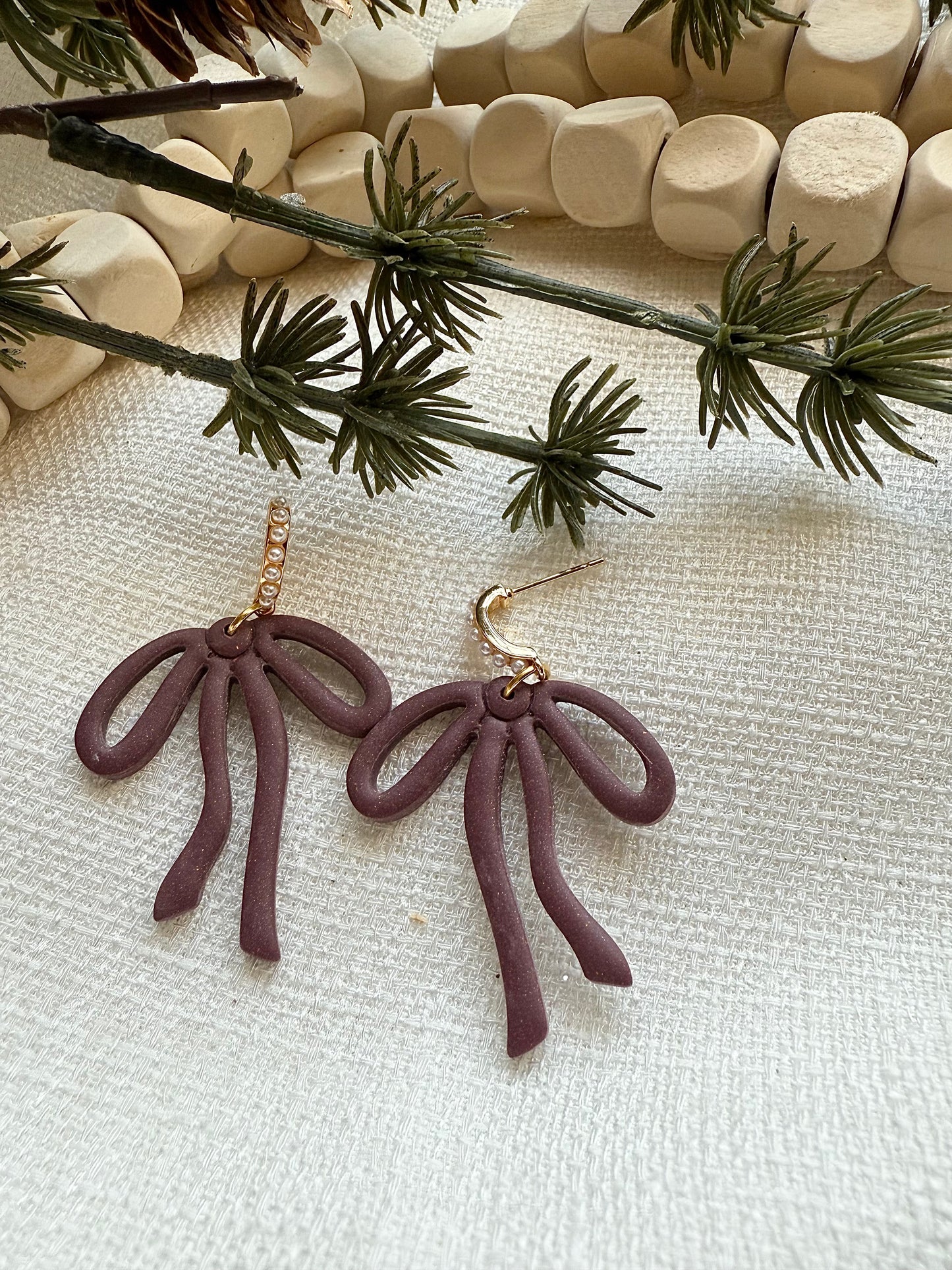 Statement Bows with Pearls