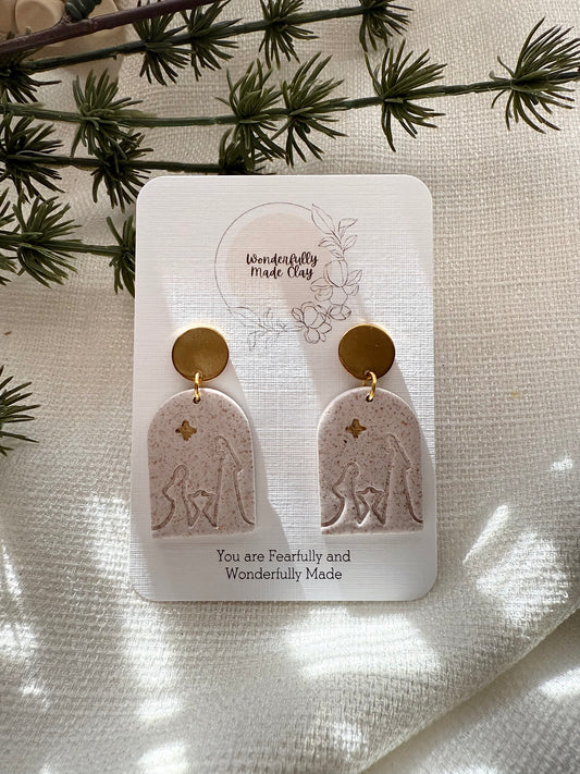 Nativity Scene with Gold