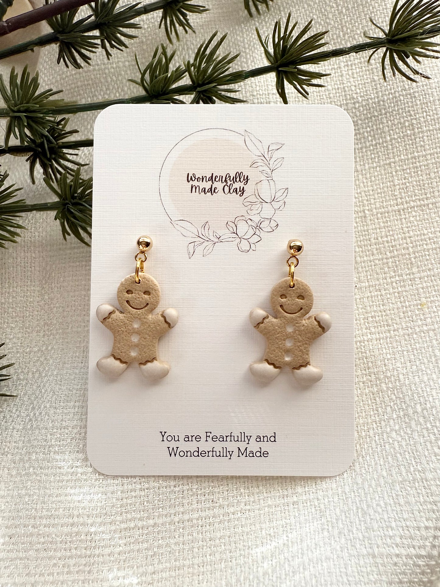 Textured Gingerbread Men